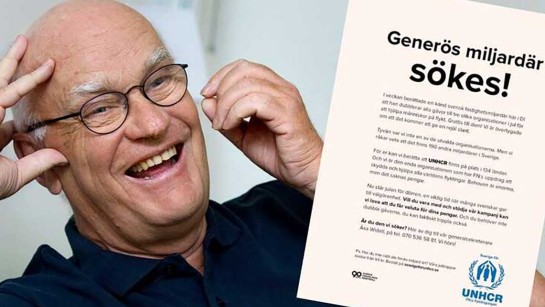 Akelius Foundation dubblar alla dina gåvor i jul. Passa på att ge en gåva!