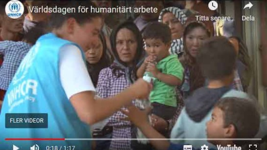 Världsdagen för humanitärt arbete 2016