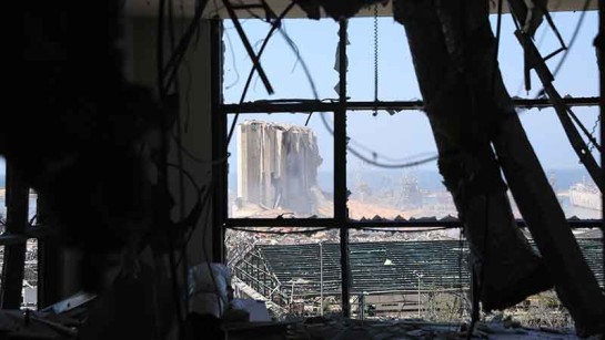 Explosionen i Beirut.