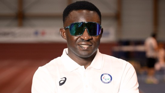 Sprintern Guillaume Junior Atangana vann brons på Paralympiska spelen i Paris.